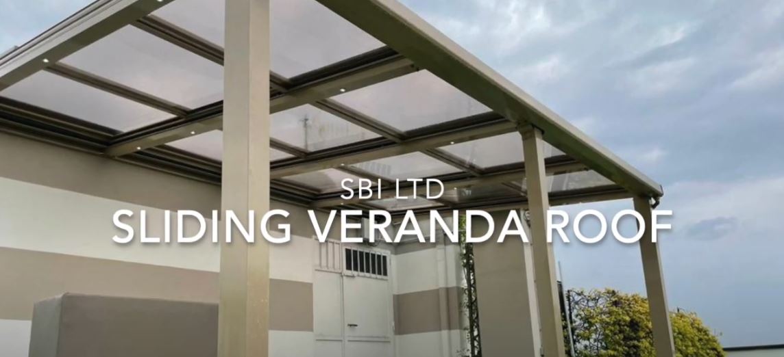 SBI Ltd's Remote Control Sliding Veranda Roof
