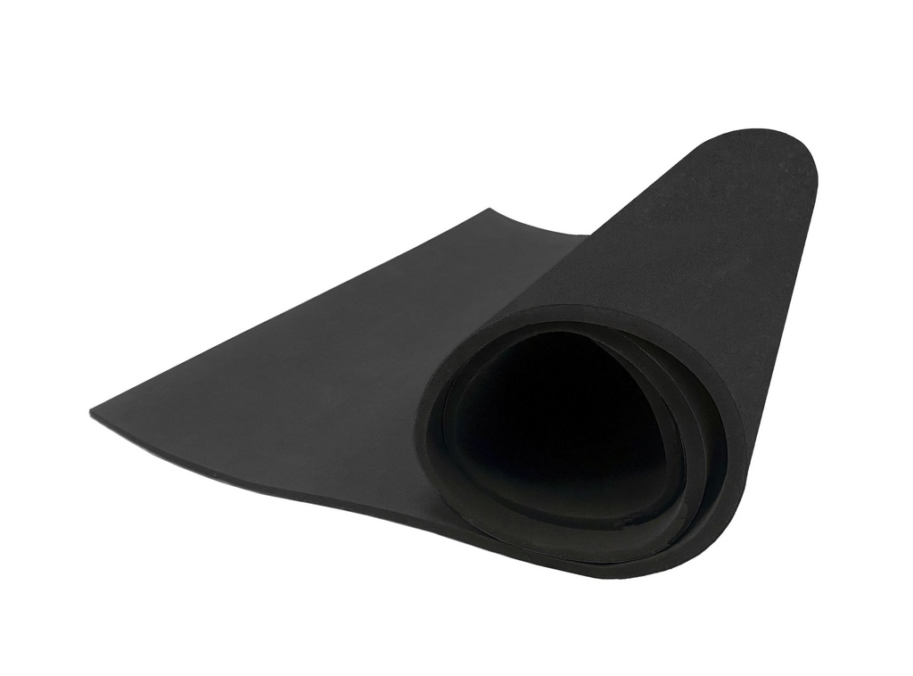 Plain Expanded Neoprene Sponge Sheet - 2m x 1m x 12mm
