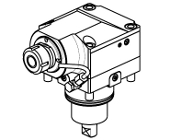 Double axial boring bar holder &#216;25mm