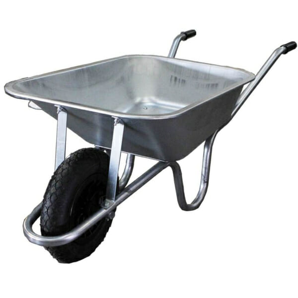 Galvanised 90L Wheelbarrow