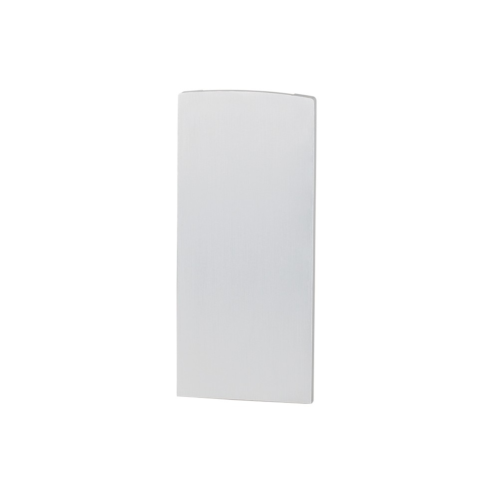 OnLevel 6020 End Cap Anodised For Base Fix Channel