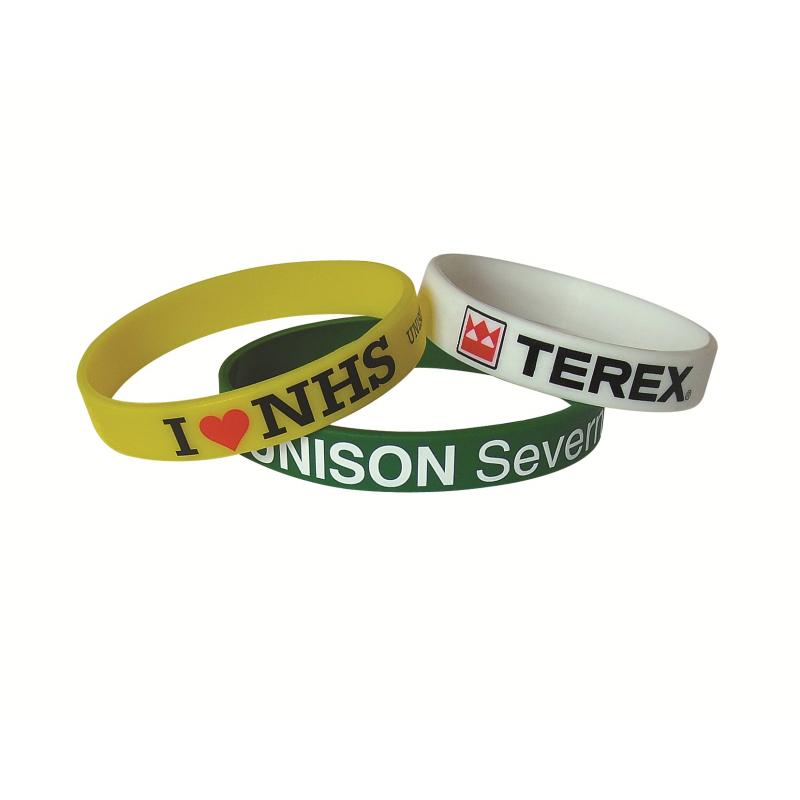 Printed Silicone Wristbands