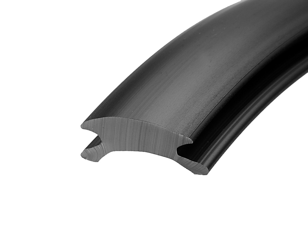 Black PVC Replacement Fender Insert - 26mm x 13mm 