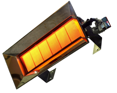 Flamrad 731A - 30kw NG/LPG Fired Automatic Plaque heater