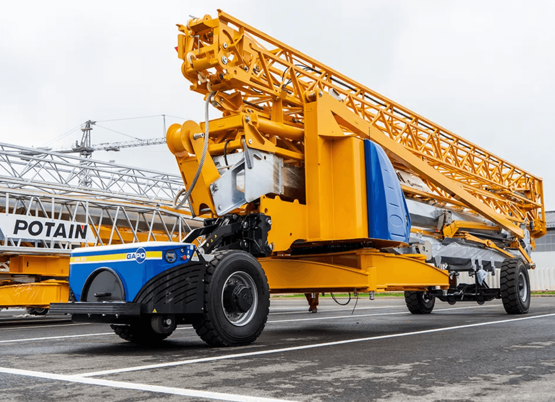 Crane Mover For Narrow Spaces