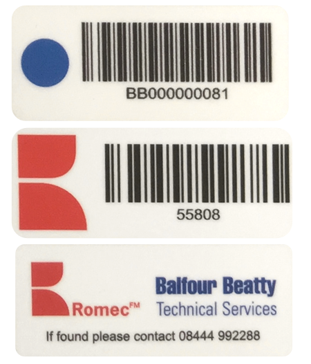 Polyurethane Barcode Tags For Logistics