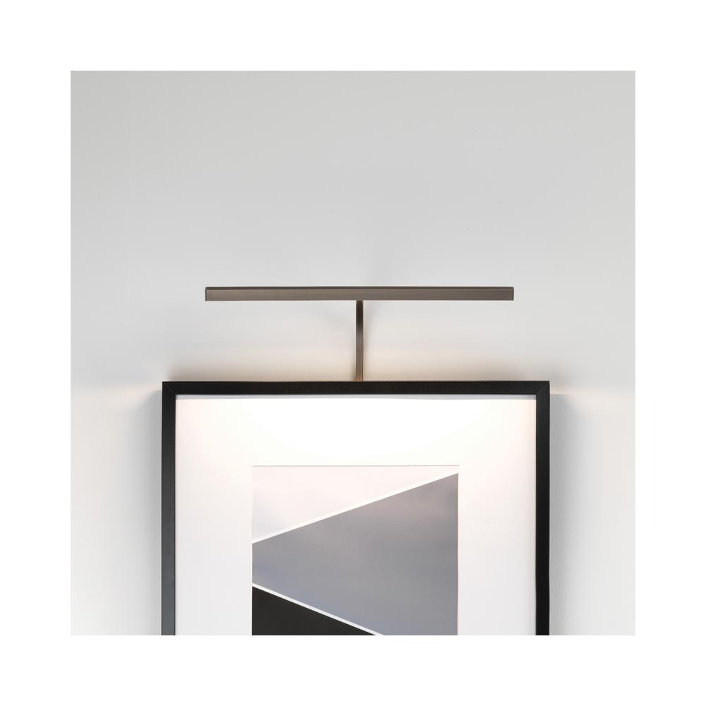 Astro Mondrian 400 Frame Mounted LED Bronze Picture Light