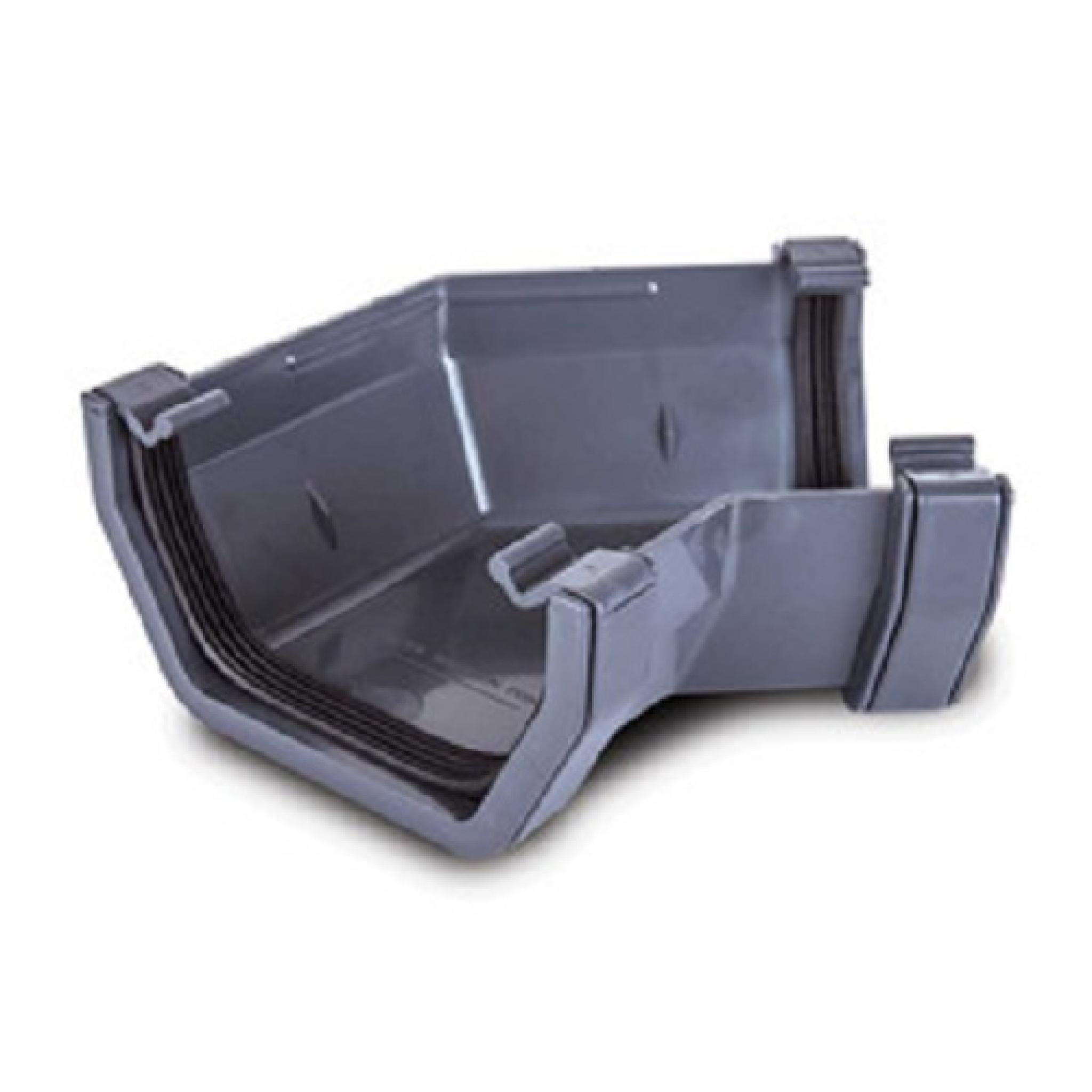 Anthracite Square Gutter 135 Degree Angle