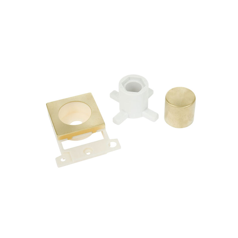 Click MiniGrid Ingot Dimmer Module Mounting Kit Satin Brass