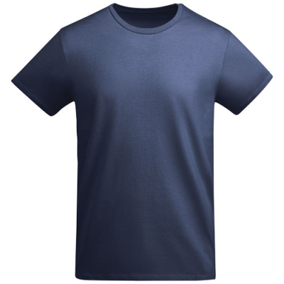 BREDA SHORT SLEEVE MENS TEE SHIRT in Navy Blue.