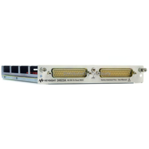 Keysight 34923A Reed Multiplexer, 40/80 CH, 1 or 2 Wire, 150V, .5A, 50-Pin Dsub, For 34980A Mainframe