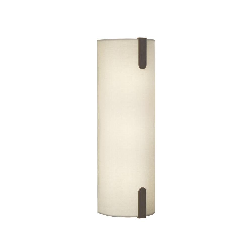 Astro Elba 400 Wall Putty Fabric / Bronze Wall Light