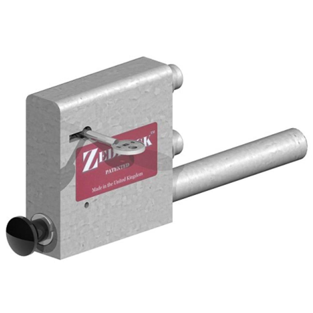 Multilever Zedlock 70mm Throw4/100mm Galvanised for 50mm Gate"