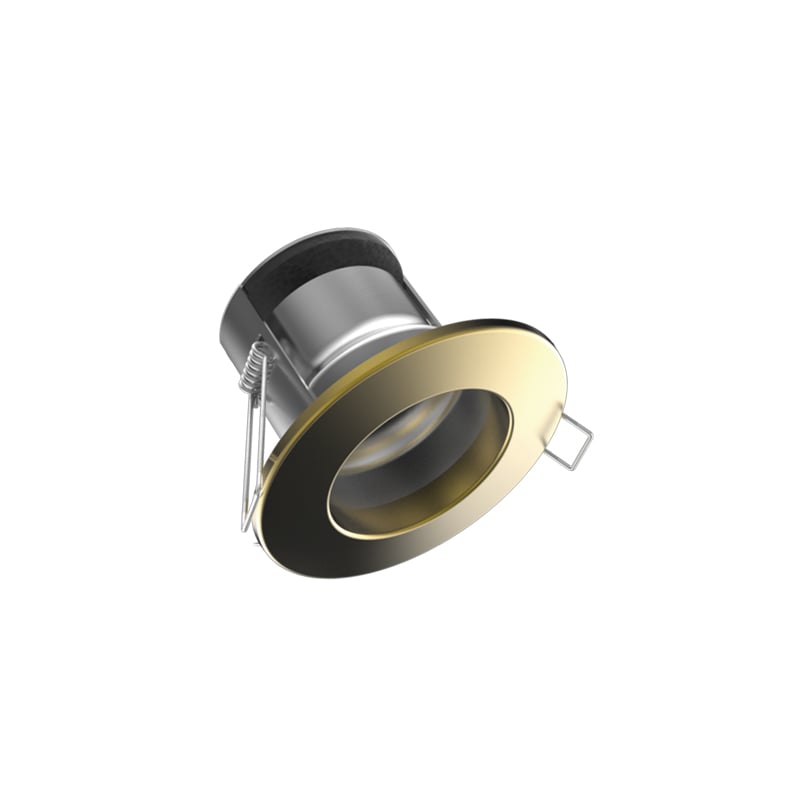 Kosnic Katla ECO Fire Rated GU10 Downlight Brass