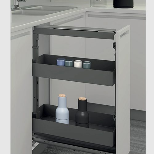 Sige Base Height Pull Out Larder Pro Line Basket