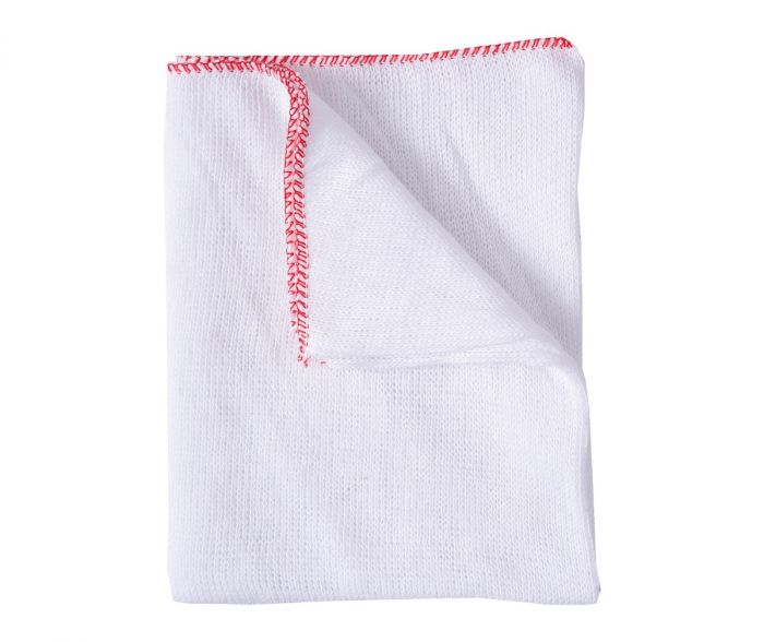 High Quality Dishcloths &#8211; White &#8211; Pack of 10 For Schools