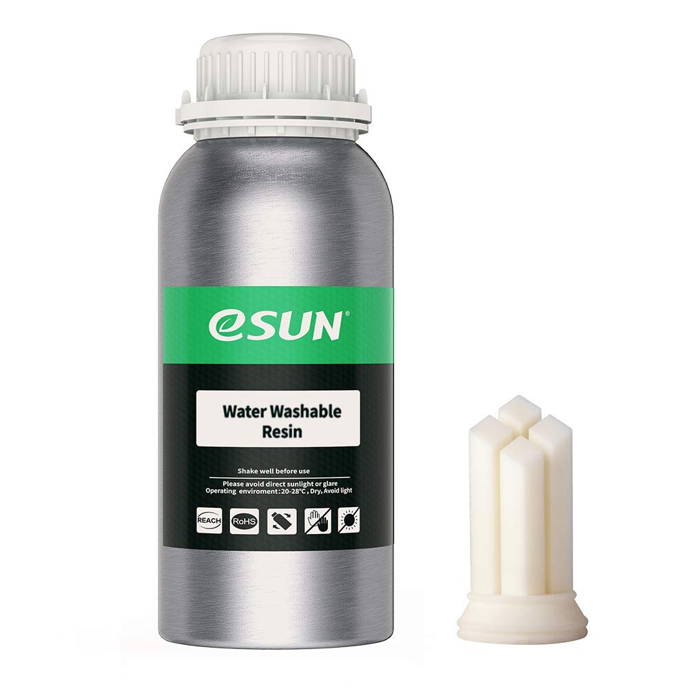 eSUN Water Washable Resin 405nm Various Colours 500gms - White