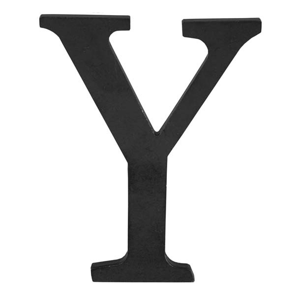 50mm High 3mm Thick Mild Steel Profiled Letter Y