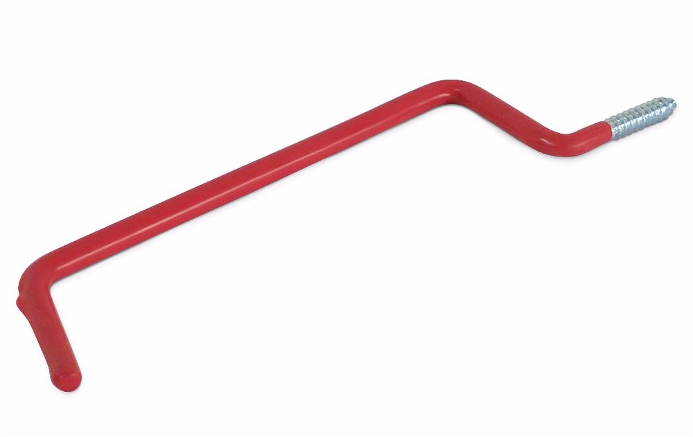 Red PVC Covered Ladder Hook