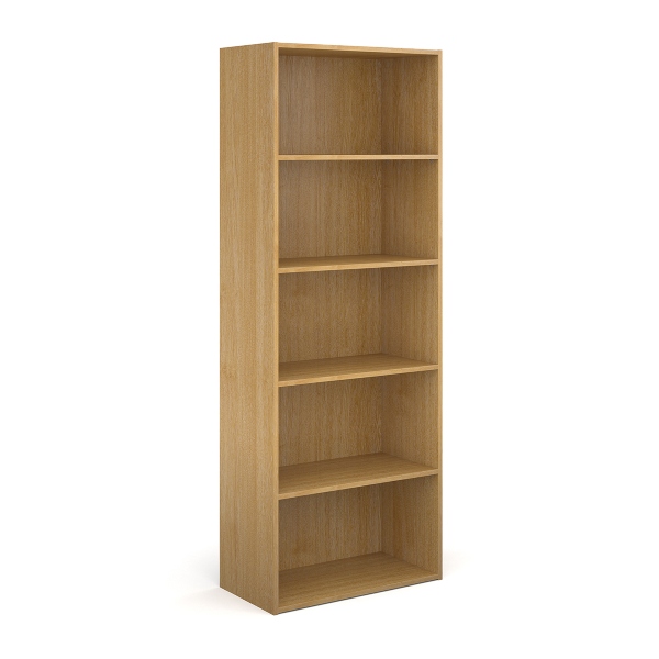 Contract Bookcase with 4 Shelves - Oak