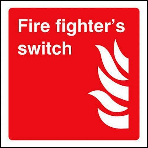 Fire fighter&#8217;s switch