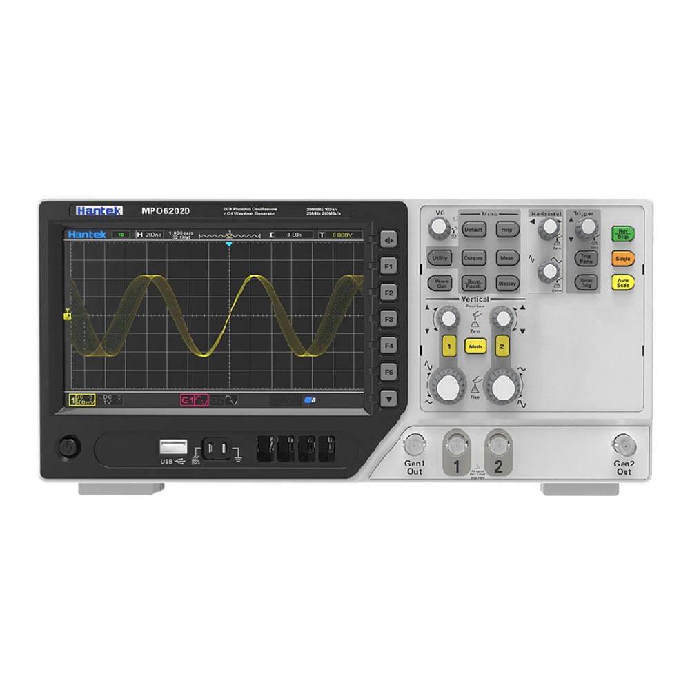 Hantek MPO-6202D 2-ch 200MHz Oscilloscope