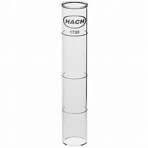 Glass Viewing Tube HACH 5 10 15ml Markings  pk of 6