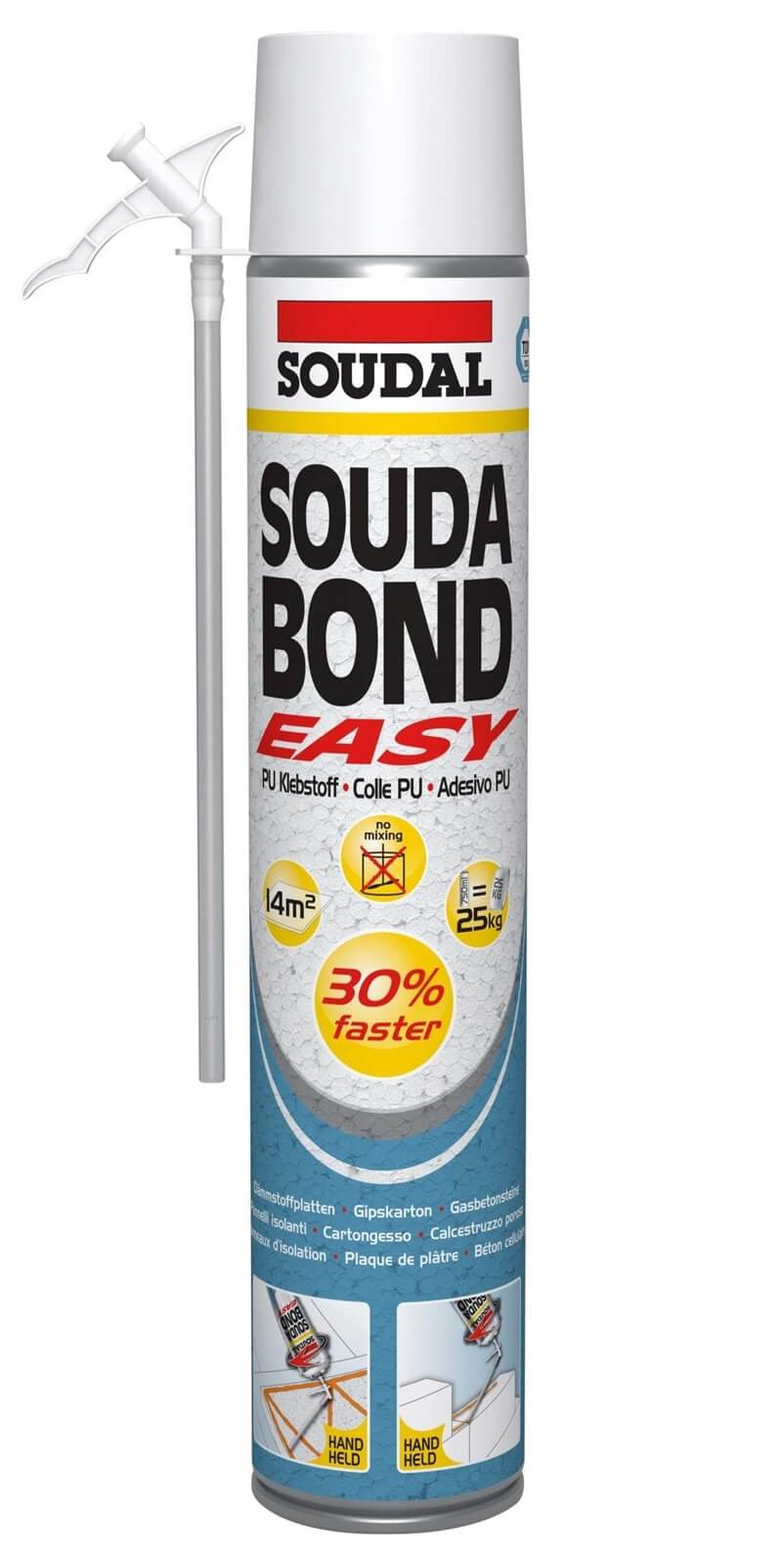 Soudabond Easy Hand Held PU Adhesive 750ml