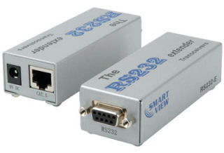 EXT-RS232-UTP-1K Serial RS232 UTP Extender Basic Kit ( upto 1000 ft ) Serial Extender