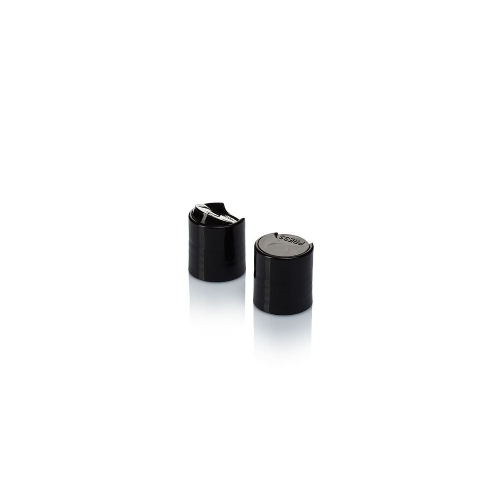 Supplier Of 20&#47;410 Black Disc Top Cap &#45; Smooth