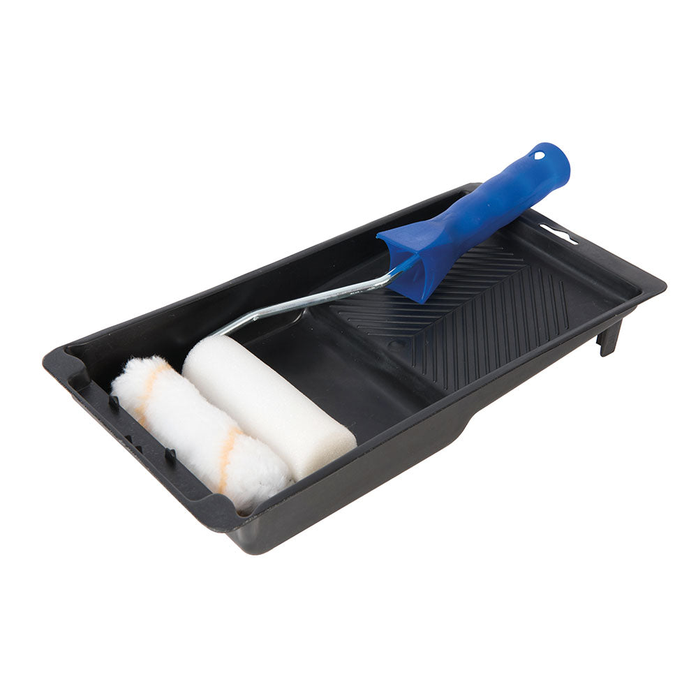 Silverline 947598 Mini Roller & Tray Set 100mm