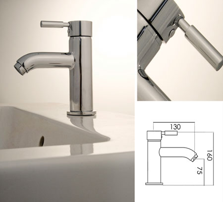 Fresh Monobloc Basin Mixer Tap (47A)