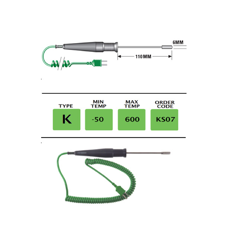 UK Providers Of KS07 - K Type High Temperature Surface Probe