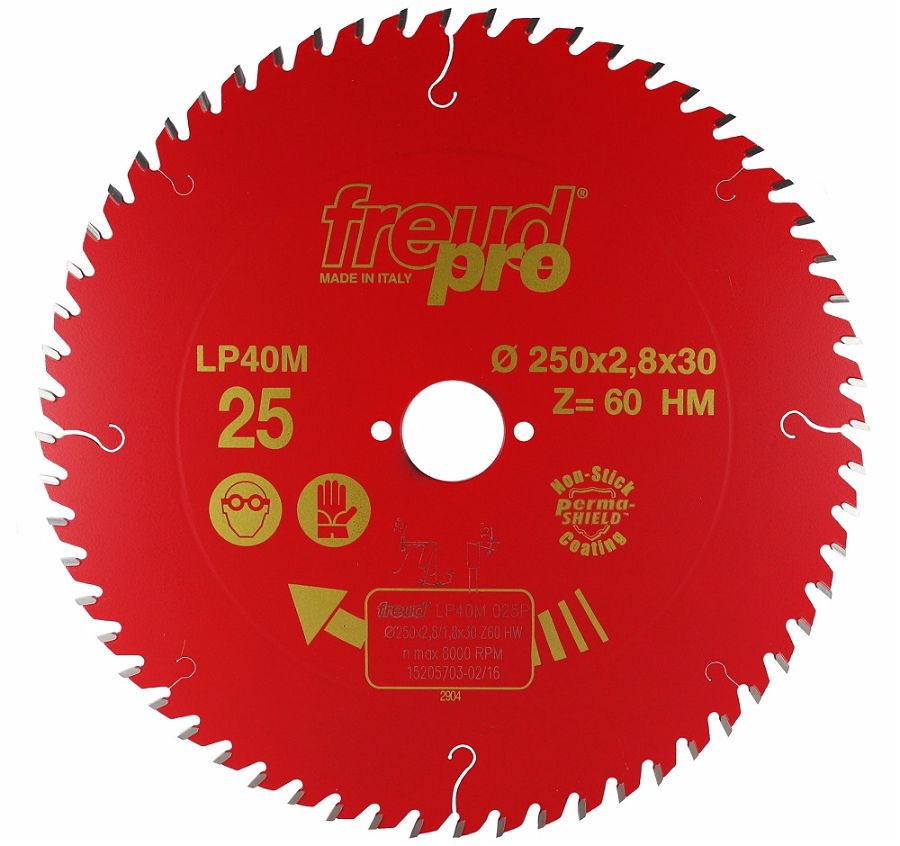 Freud HH Fine Cut Wood Blade 250x30mm x T60