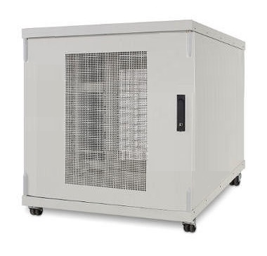 MCB-P-DC-1266-VMD - MCAB - Pro Range Data Mini Cabinet - 12U 600 x 600 - 1500KG rated (Vented Mesh Doors)