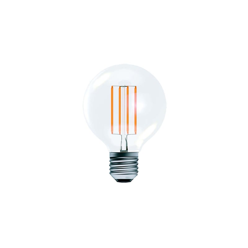 Bell Aztex Clear Globe Dimmable LED Filament Bulb 6W