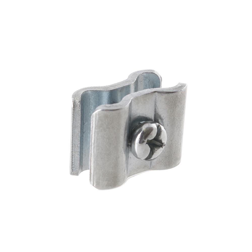 Zinc Plated Mesh Fixing Clip Mild Steel Included 1 x M5 Bolt 