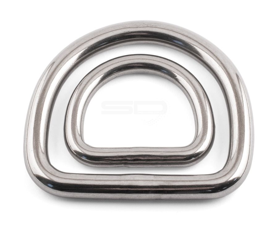 D Rings - 316 / A4 Stainless Steel