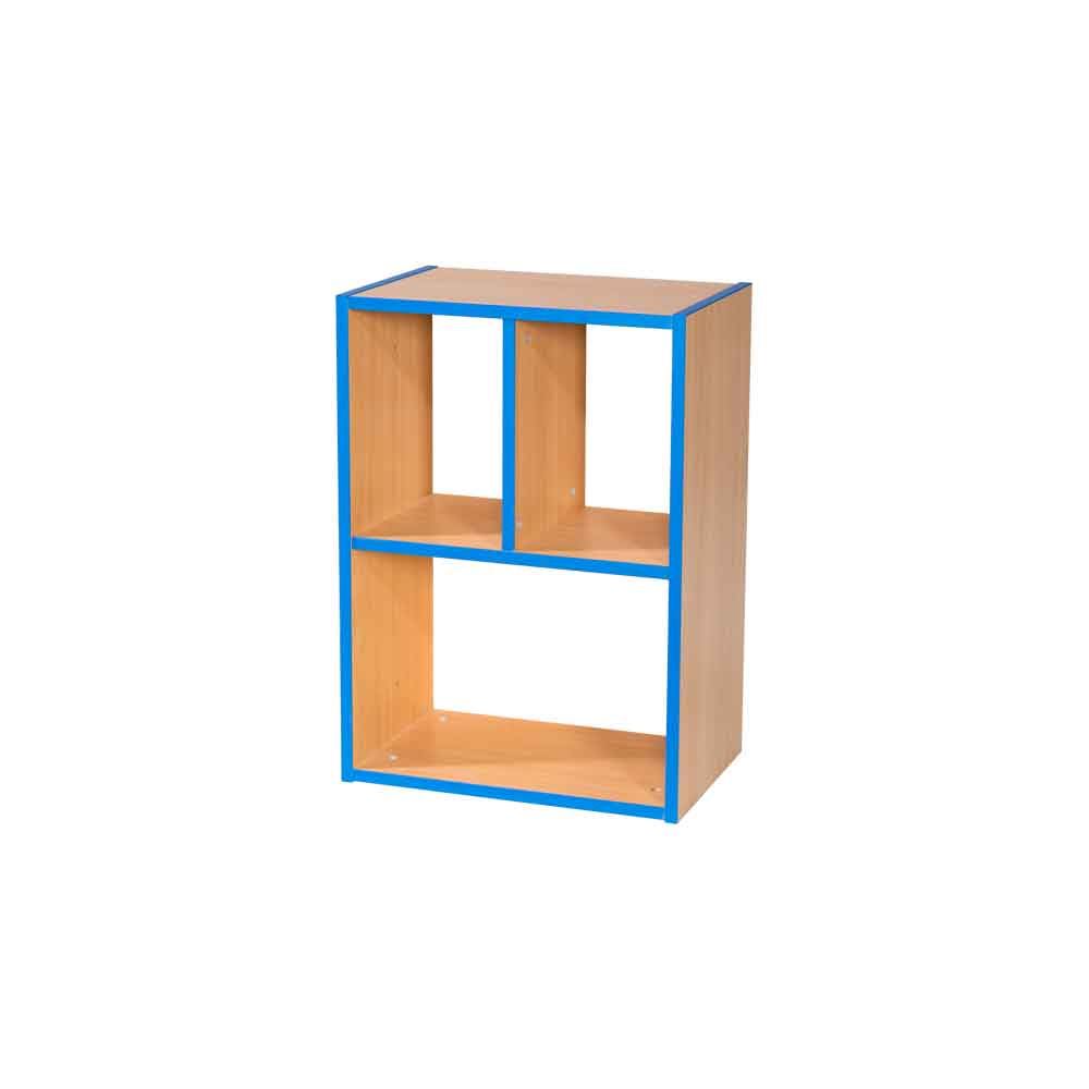 Two Tier 2 + 1 School Cubbyhole Unit 700H x 500W x 330D