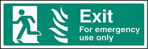 Emergency exit left HTM