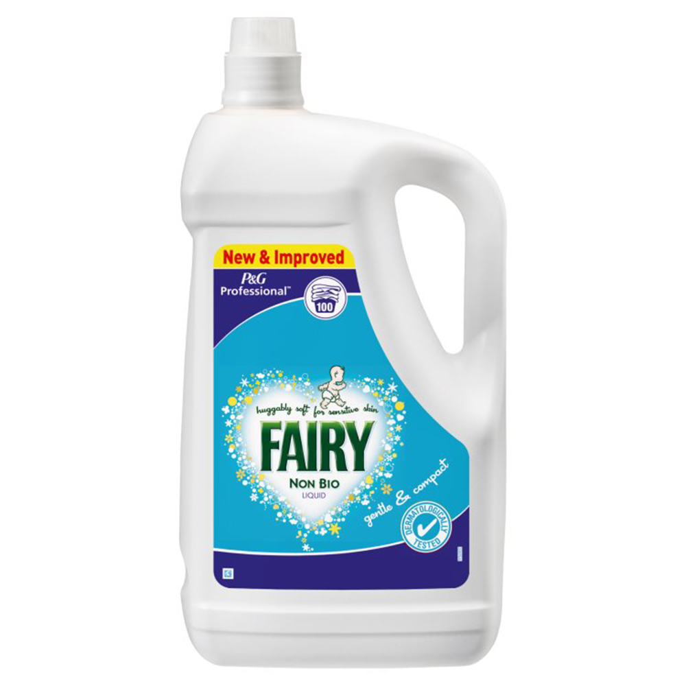 Suppliers Of Fairy Laundry Liquid Non Bio 1 X 4.05L For Nurseries