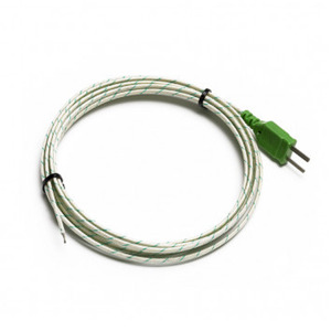 Pico Technology SE059 Thermocouple, High-Temperature Type K, Exposed Tip, Fiberglass Insulated, 1m