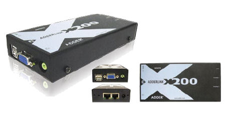 X200A/R-UK - Adder X200 - USB Keyboard and Mouse plus VGA Plus Audio receiver. ( X200 Receiver Only )