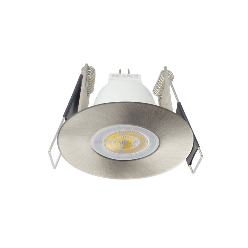 Integral LED Evofire IP65 Fire Rated Downlight Satin Nickel