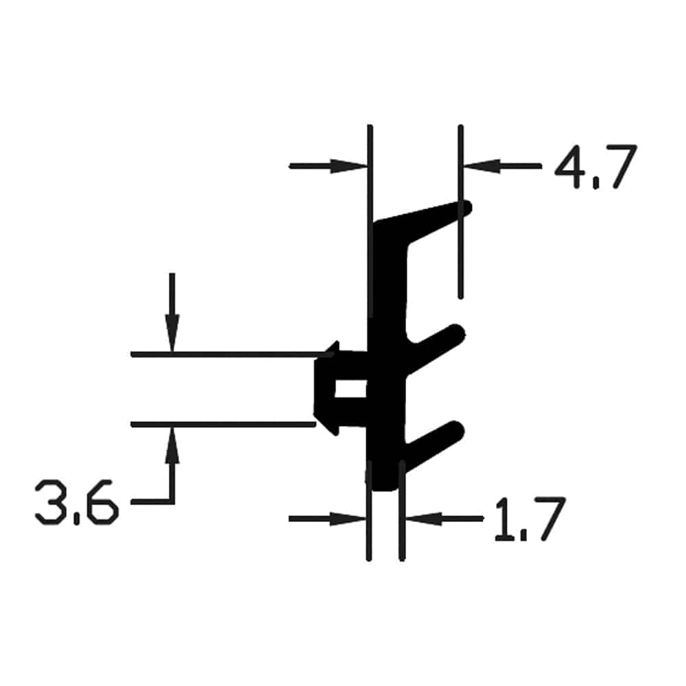 E Gasket 3.6 x 4.7mm