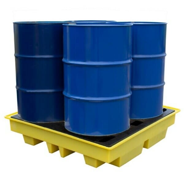 Drum Spill Pallet for 4 Drums