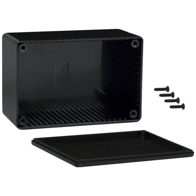 Suppliers Of 120 X 80 X 55mm ABS Black Plastic Enclosure UK