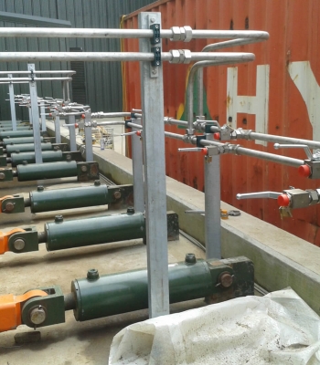 High Performance Hydraulic Actuators for Biomass Industry