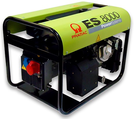 Pramac ES8000 230v + AVR Petrol Generator