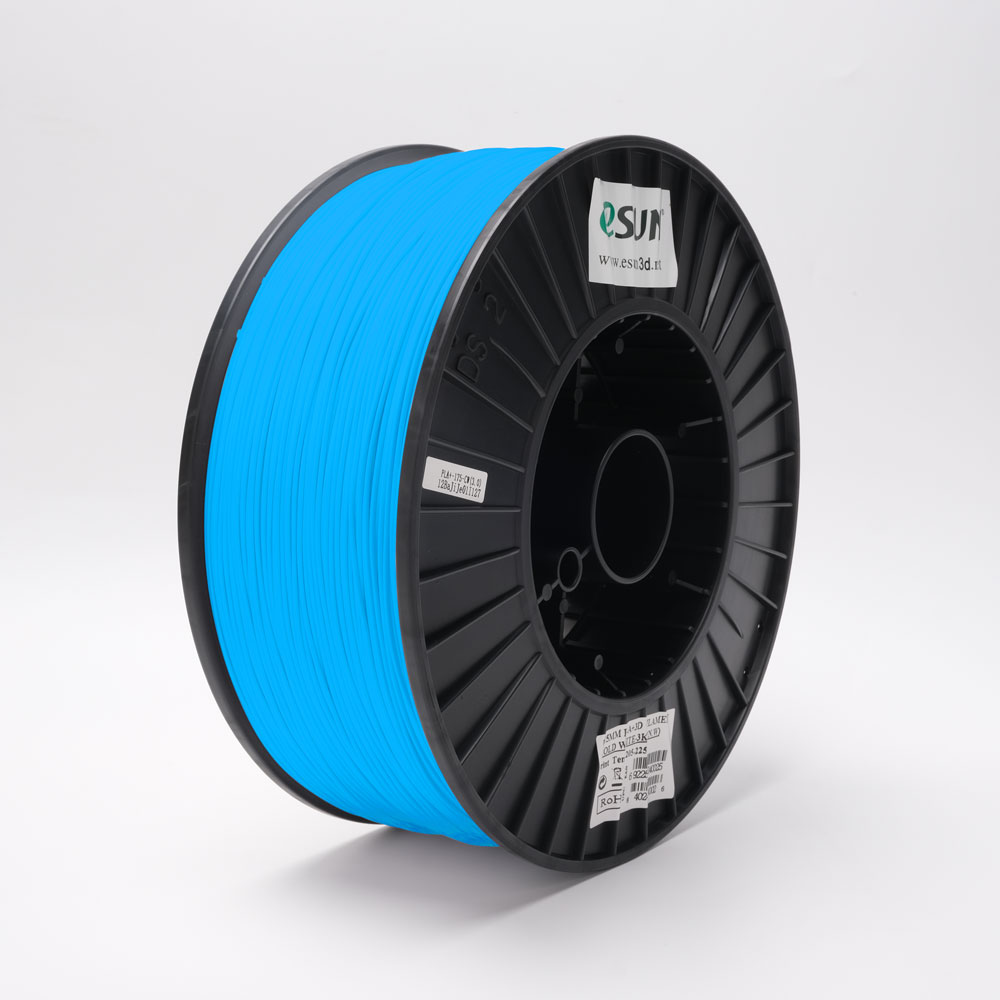 eSUN PLA+ Light Blue 1.75mm 3Kg 3D Printing filament